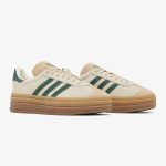Wmns Adidas Gazelle Bold 'Cream Collegiate Green' - Image 3