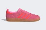Wmns Adidas Gazelle Indoor 'Beam Pink Solar Red' - Image 2