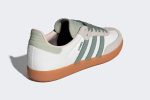 Wmns Adidas Samba OG 'White Silver Green' - Image 3
