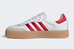 Wmns Adidas Sambae 'White Scarlet Gum'