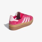 Wmns Adidas Gazelle Bold 'Wild Pink Gum' - Image 3