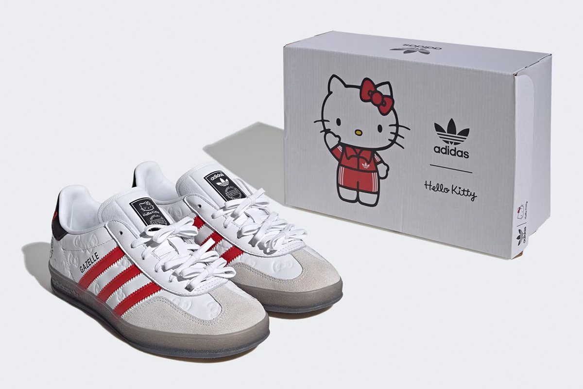 Hello Kitty x Adidas Gazelle Indoor '50th Anniversary' - Image 7