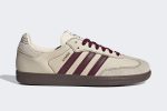 Wmns Adidas Samba OG 'Wonder White Maroon' - Image 2