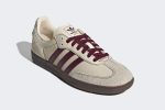 Wmns Adidas Samba OG 'Wonder White Maroon' - Image 4