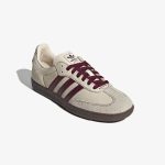 Wmns Adidas Samba OG 'Wonder White Maroon' - Image 4