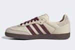 Wmns Adidas Samba OG 'Wonder White Maroon'