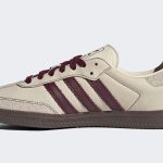 Wmns Adidas Samba OG 'Wonder White Maroon'
