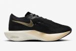 Nike ZoomX VaporFly Next% 3 'Black Metallic Gold Grain' - Image 2