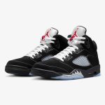 jordan 5 og black metallic - Side product view