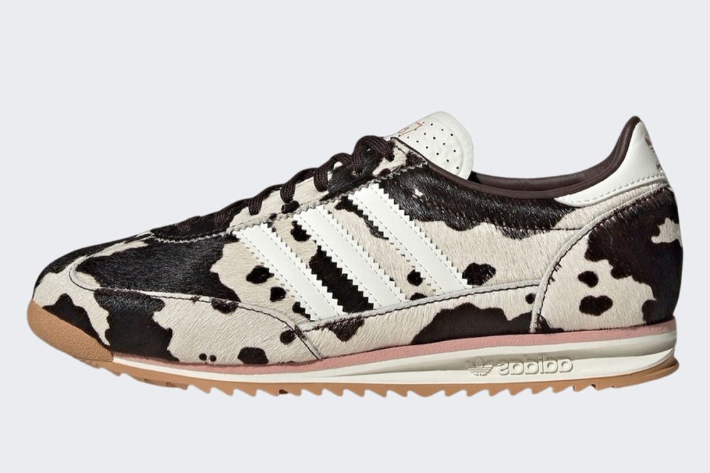 【関税・送料込み】adidas SL 72 OG カウデザイン スニーカー Wmns Adidas SL72 OG 'Cow Print' - DELTITECH