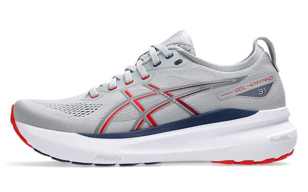 ASICS Gel Kayano 31 'Piedmont Grey Fiery Red'