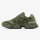 9060 dark olivine - Dark Olivine 9060 sneaker with olive suede overlays and chunky sole