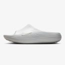 ReactX Rejuven8 Slide Summit White sandal with molded strap and tonal contoured footbed