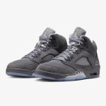 light graphite jordan 5 - Side product view