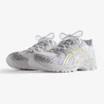 white pure silver asics - Side product view
