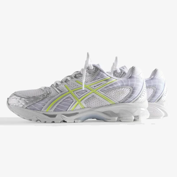 kith asics gel nimbus 10.1 - White and pure silver Kith ASICS Gel Nimbus lifestyle sneaker