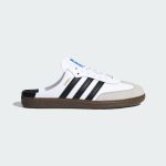 white black gum samba mule - Alternate product view