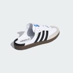 cloud white samba mule - Side product view