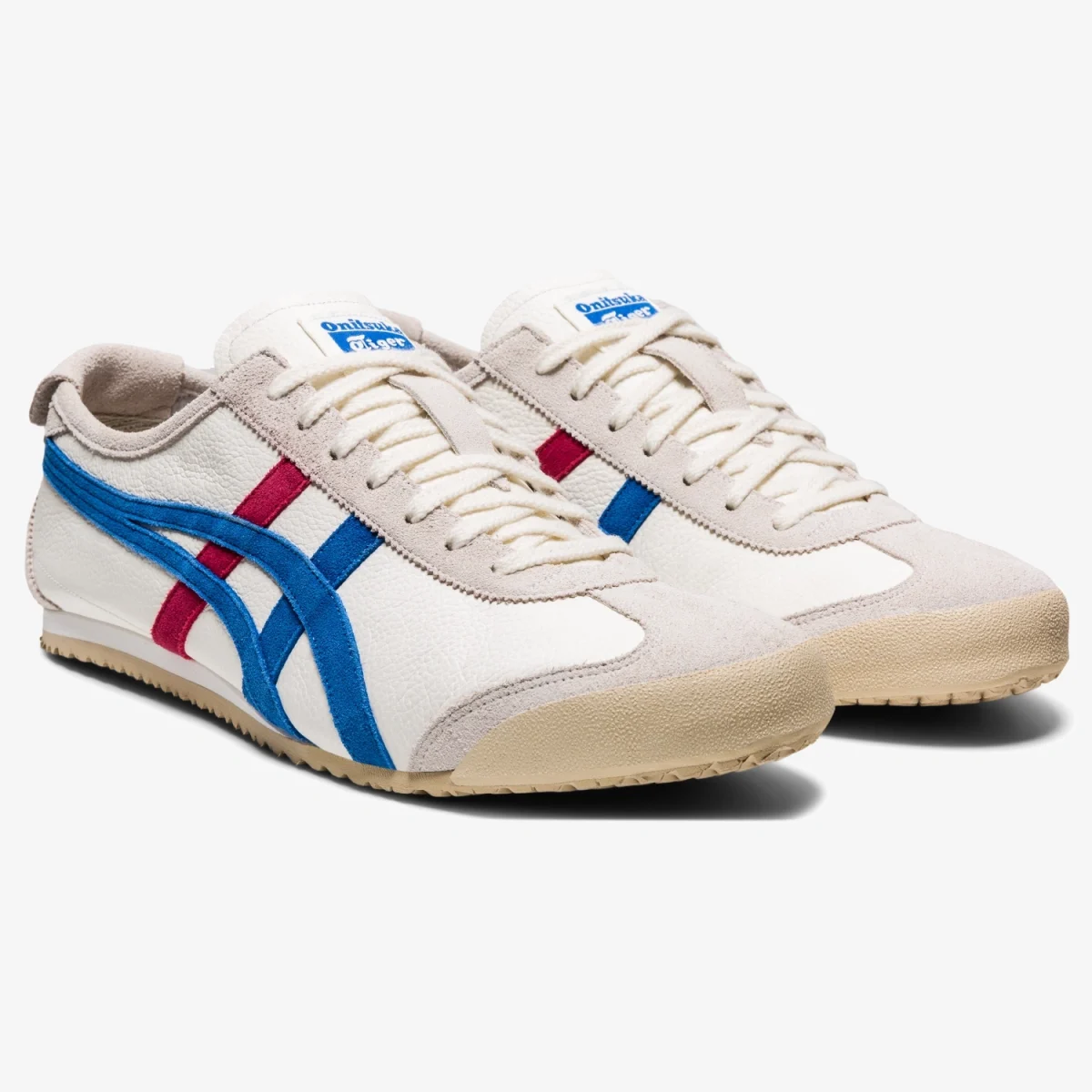 white directoire blue sneakers - Side product view