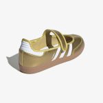 gold metallic samba - Side product view