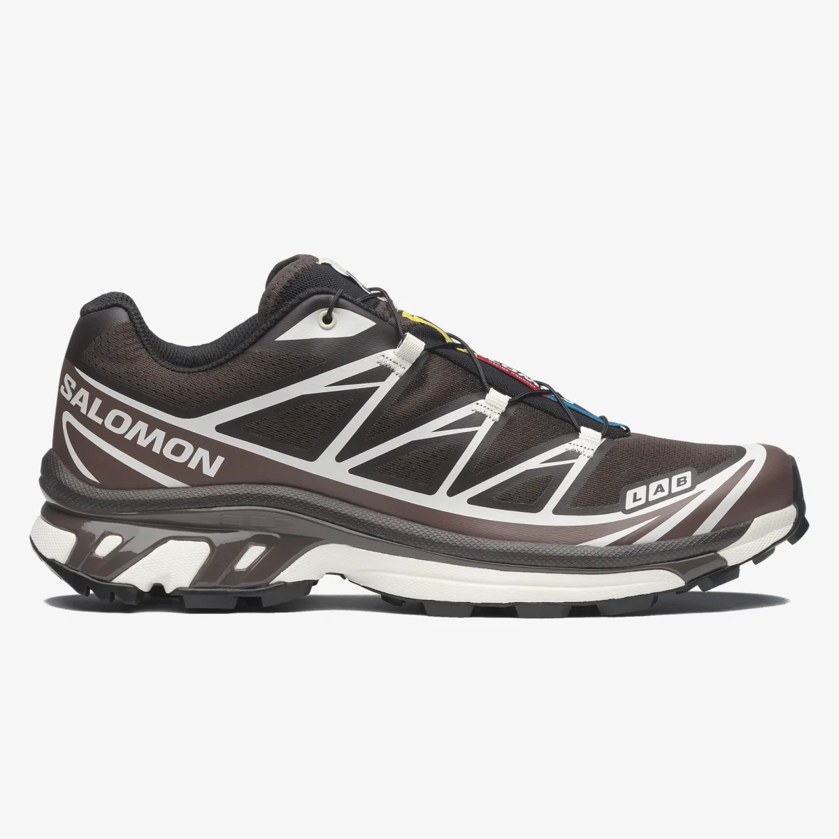 coffee brown salomon sneaker - Alternate product view