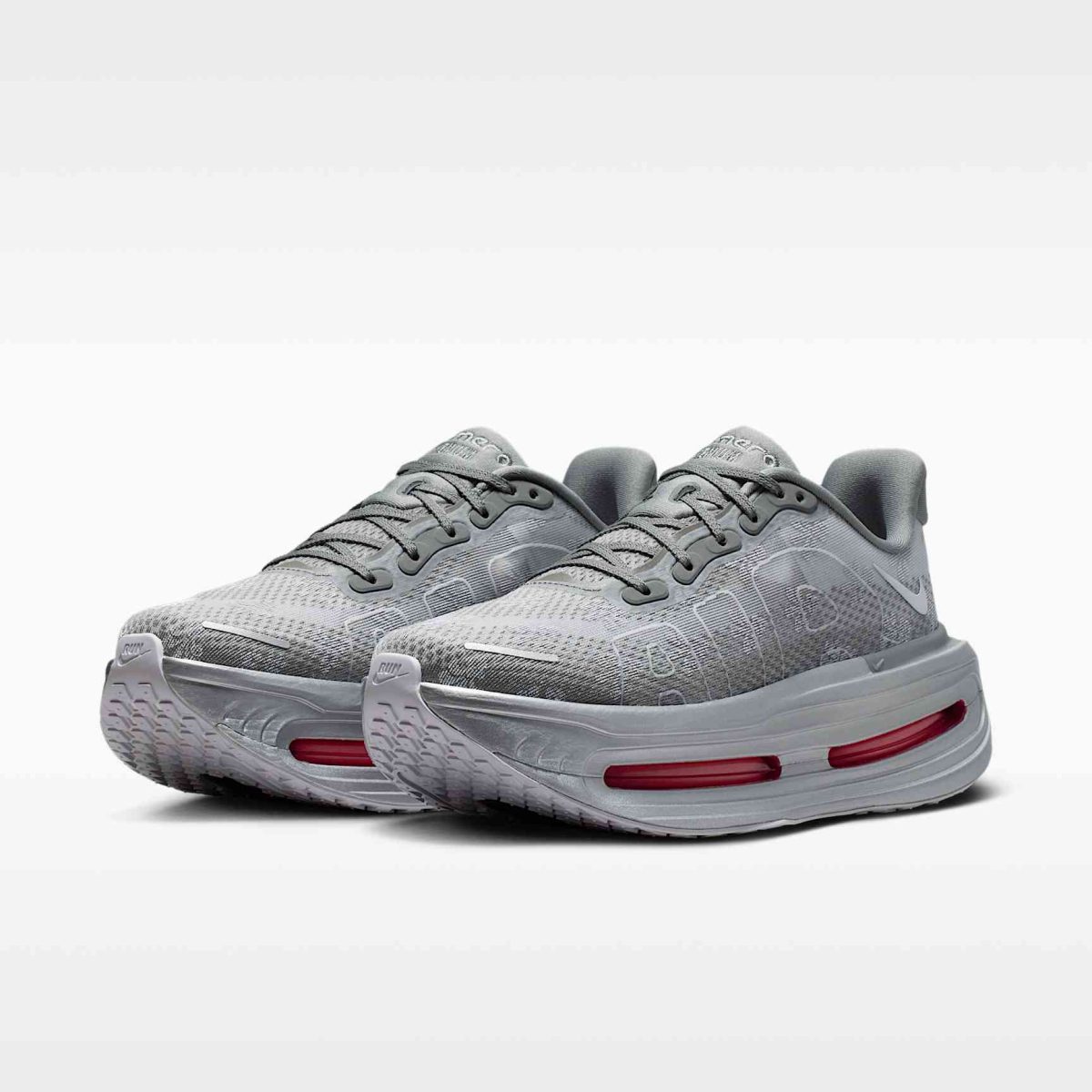 silver vomero sneaker - Side product view