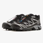 salomon black technical sneaker - Side product view