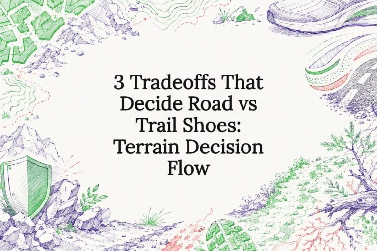 Road and trail shoe tradeoff title card