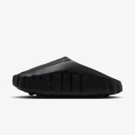 Triple Black Nike Mind mule with sculpted foam upper and articulated node outsole