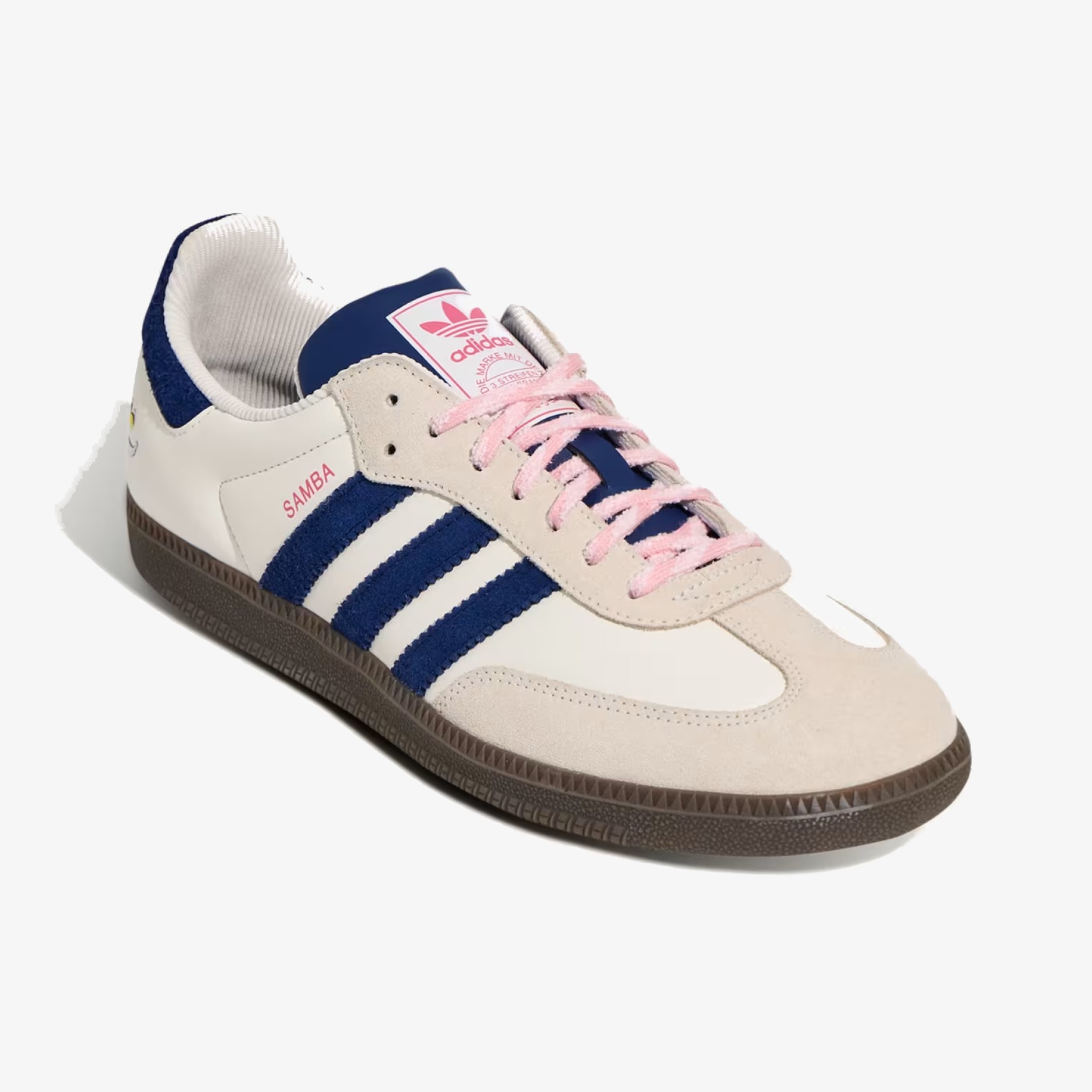chalk white pink terrace sneaker - Side product view