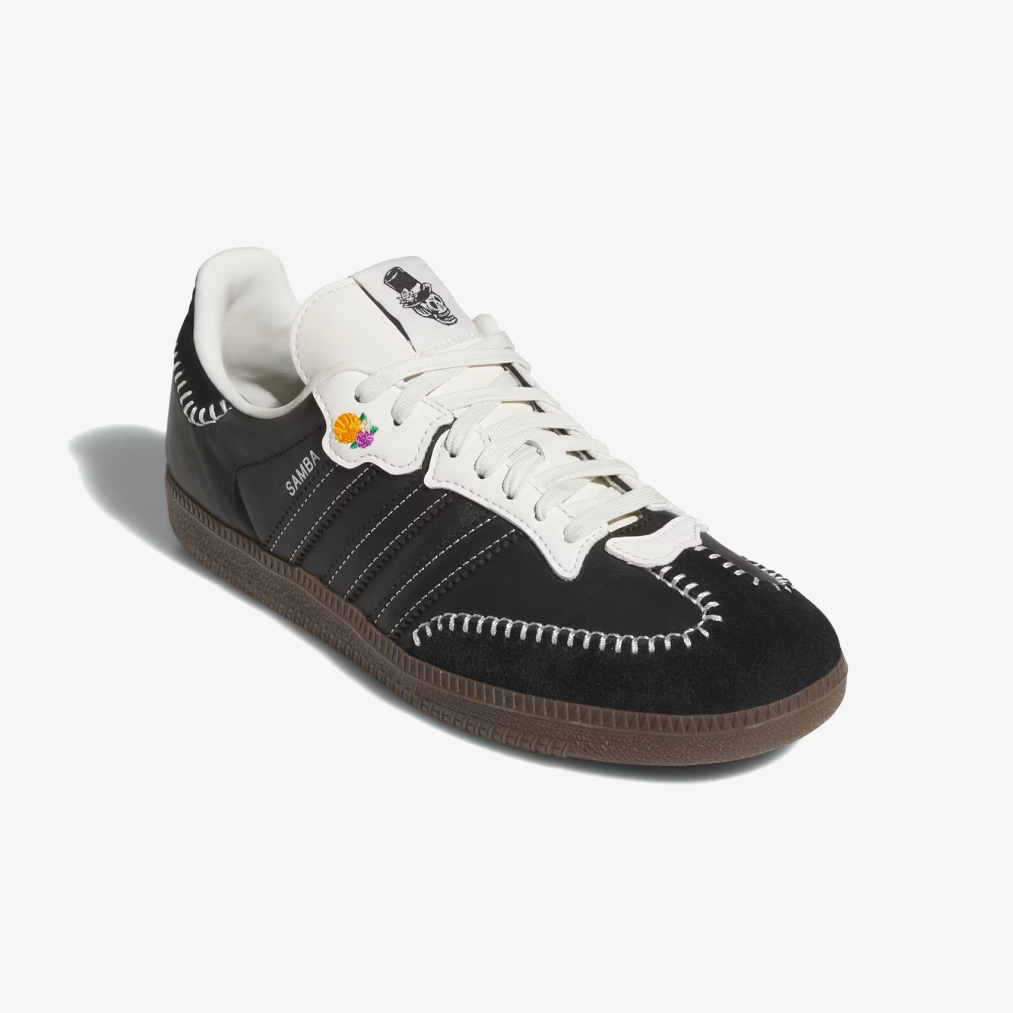 leather adidas samba sneakers - Side product view