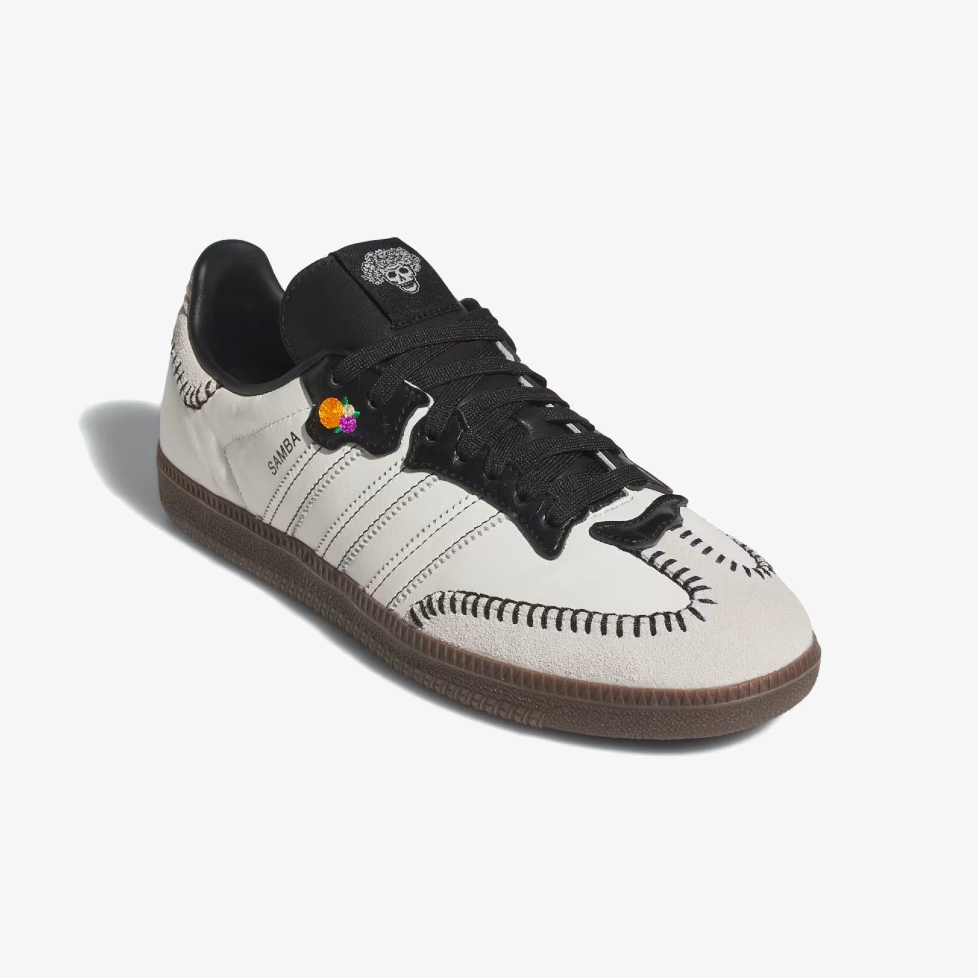 leather adidas samba sneakers - Side product view