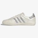 women's samba valentine's day - Chalk White adidas Valentine's Day sneaker with Silver Metallic accents