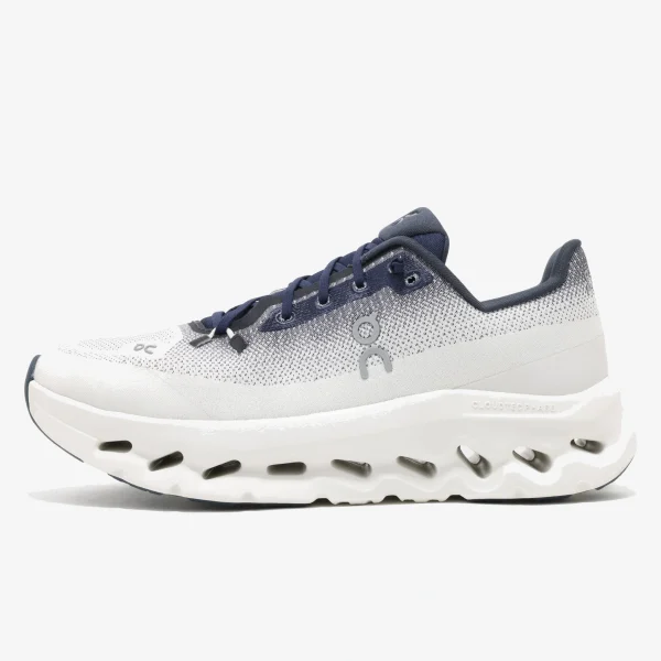 men's cloudtilt sneaker - Men's midnight blue and ice Cloudtilt sneaker with engineered mesh and cushioned midsole.