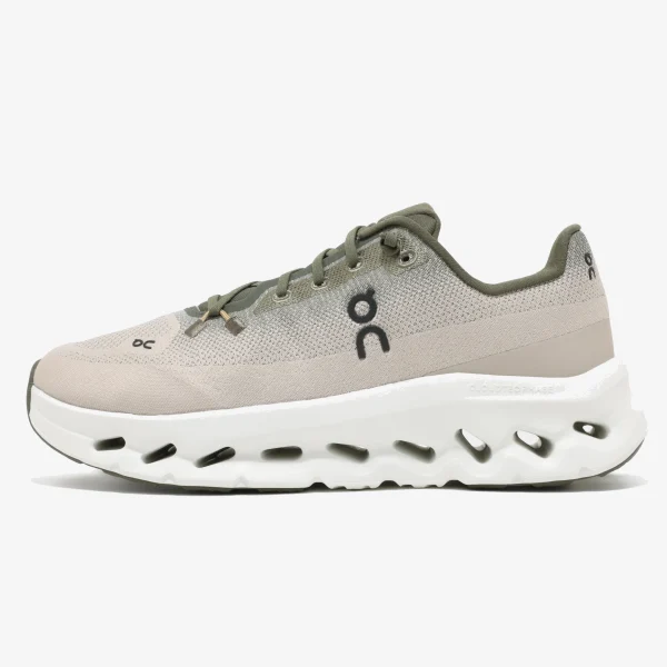 men's cloudtilt sneaker - Men's olive and desert Cloudtilt sneaker with lightweight engineered mesh and cushioned midsole.