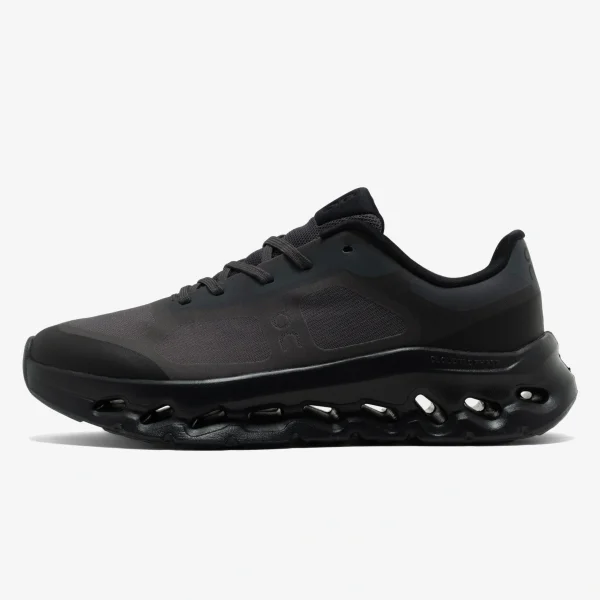 men's cloudtilt remix sneaker - Men's black Cloudtilt Remix sneaker with a sock-style construction and cushioned midsole.